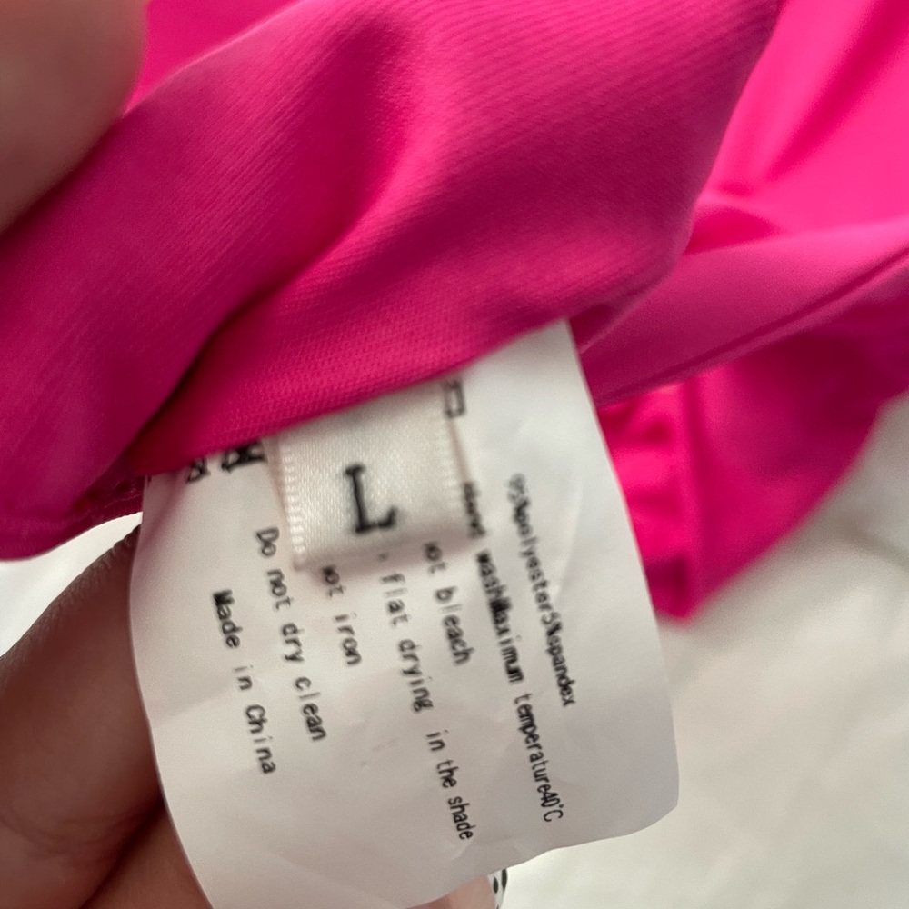 Pink Large Halter Top - Picture 2 of 3
